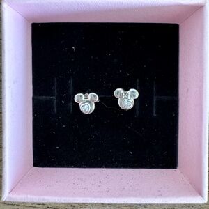 Pandora Mickey Minnie mouse stud EARRINGS